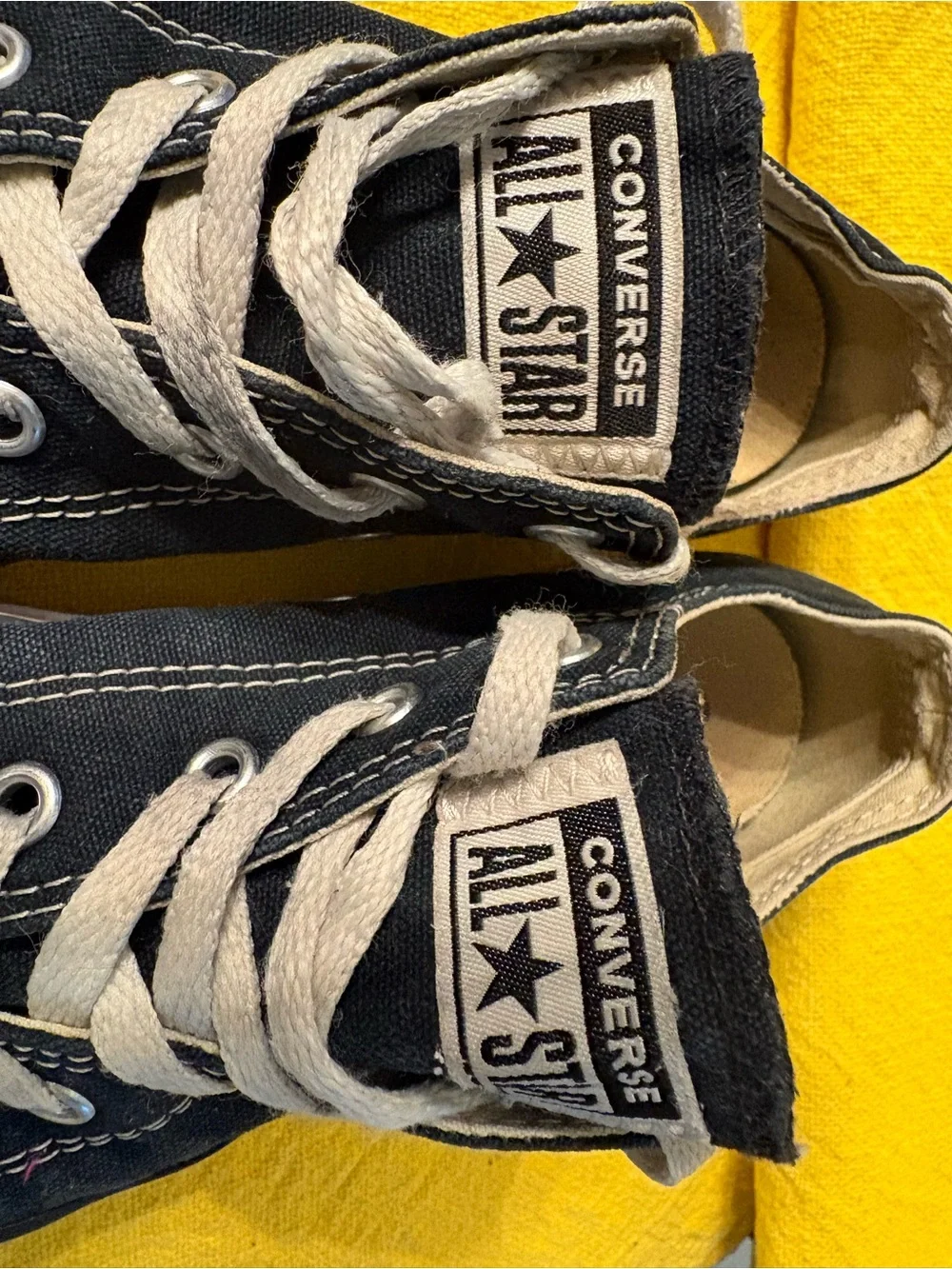 Converse Kids Black & White Low Top Sneakers